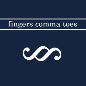 Fingers comma Toes Logo